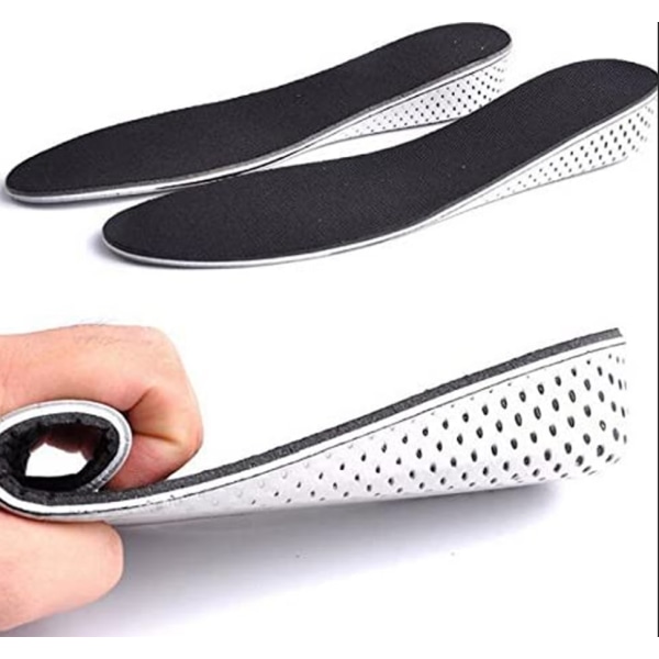 Hengittävä Memory Foam -korkokenkäpohjalliset, näkymättömät, pari 4cm