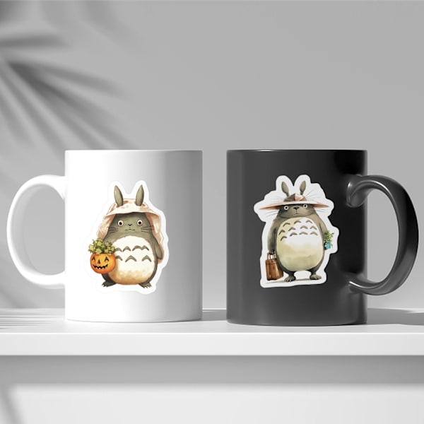 50 kpl tarroja - Ihastuttava Totoro-tarra C