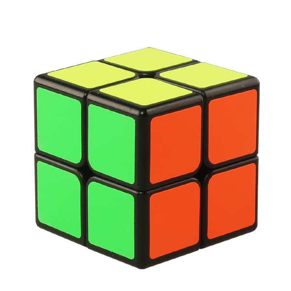 Svart Rubiks kube sett 3 stykker