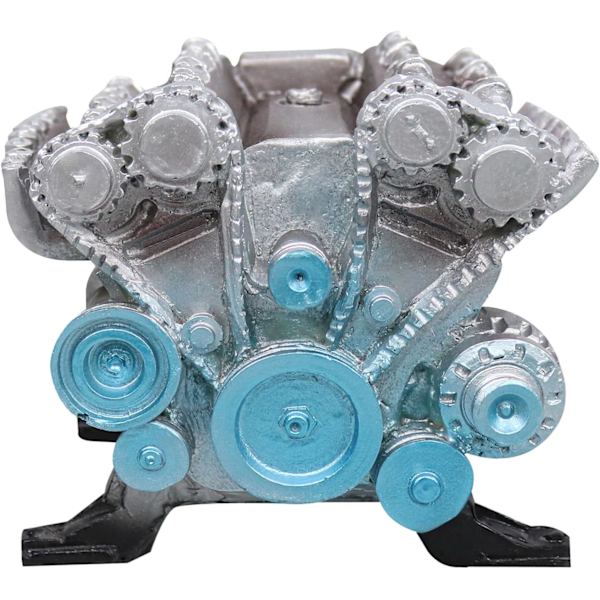 (Silver)Simulerad L4-motor Resin Engine Heminredning