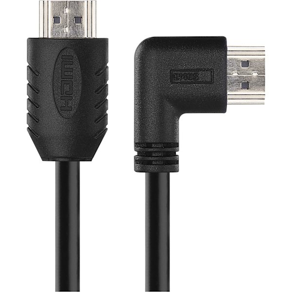 Nopea HDMI 2.0 -kaapeli Ethernet-liitännällä 1 m, 18 Gbps nopea
