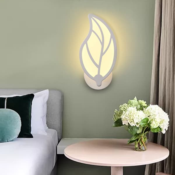 Vägglampa för inomhus, enkel modern lampa, för sovrum K