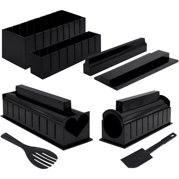 10 st Sushiformar Sushiberedningskit Set Risrulle DIY Sus