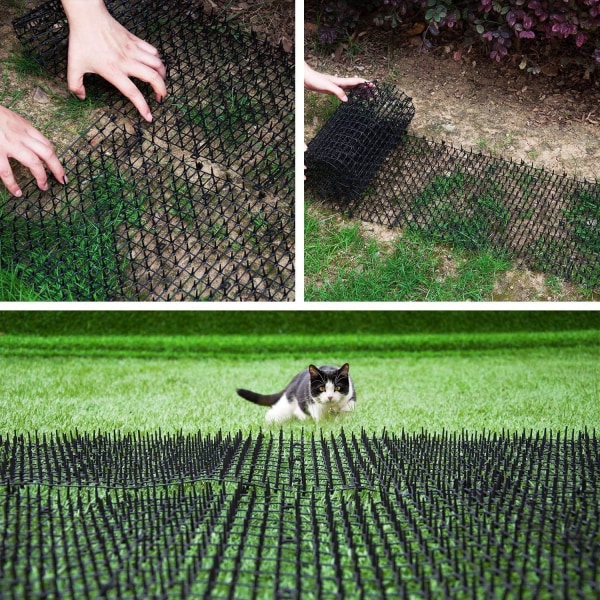 Epine Anti-Cat Mat Garden Grid Anti Hundar, Katter Husdjur 200 x 30 cm
