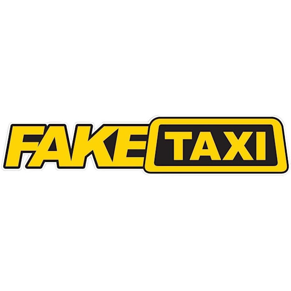 Falsk Taxi-dekal | Rolig Falsk Taxi-bildekal | Bilklistermärke | Falsk Taxi Vinyl-dekal Bil Tur