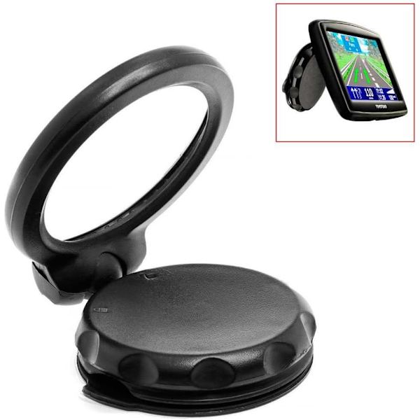 Dobbel støtte sugekopp bilmontering for GPS Tomtom One, XL (Live), XXL IQ Routes Black