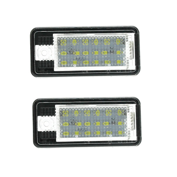 Anvendelig licenslampe Audi A3 S3 A4 S4 A6 C6 A8 S8 Q7 LED