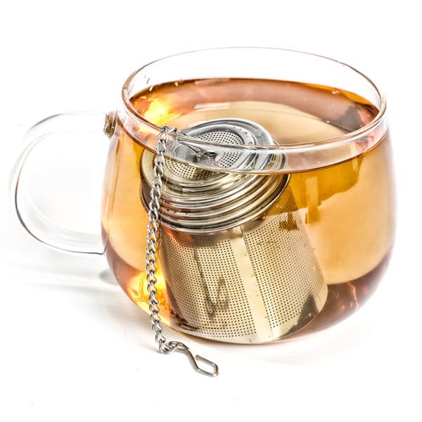 Teinfuser Te-sil Mesh Te-filter 304 Rustfritt stål Utsøkt honeycomb-design med utvidet