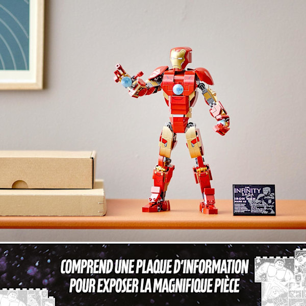 Marvel Iron Man -hahmo, keräilyhahmo, lelu lapsille 9 vuotta ja sitä vanhemmille, Avengers: Age of Ultron, Infinity Saga R