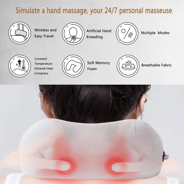 Massageapparat för livmoderhals och hals, massageapparat för livmoderhals med 3 kraftnivåer