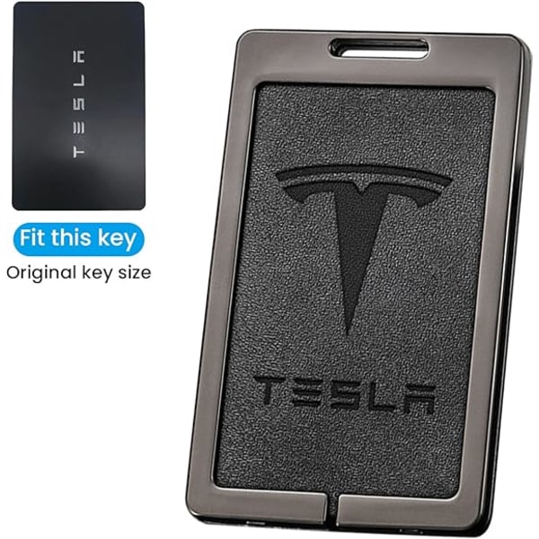 Nøglekortholder til Tesla Model 3 Model Y - Silicium
