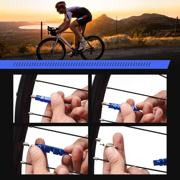 10 Cykelventilkerner Lige Mønster Cykelventilkerner Cykel
