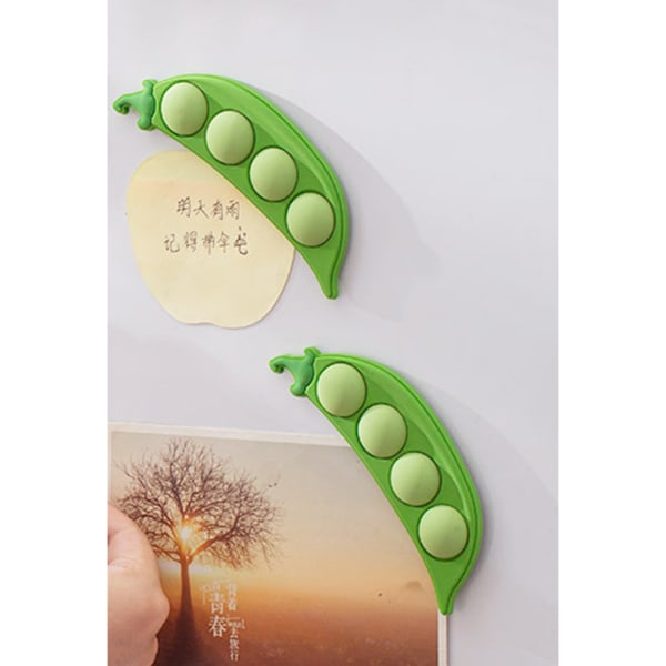 (Polka Dots) Avtagbara kylskåpsmagneter, söta 3D-kylskåpsmagneter, H L