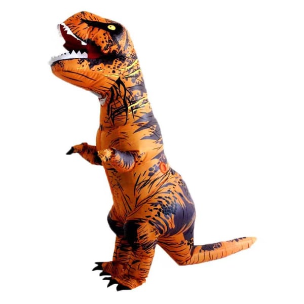 （150-190 cm）T rex kostym för vuxna dinosaurie dräkt Uppblåsbara dinos
