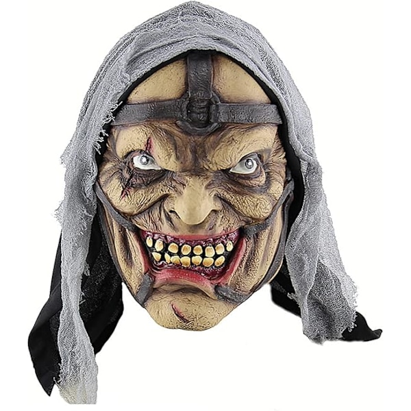 Adutls Creepy Zombie Maske Halloween Terror Ghost Devil Maske Full Head Maske Prank Requisiten Party Dekor