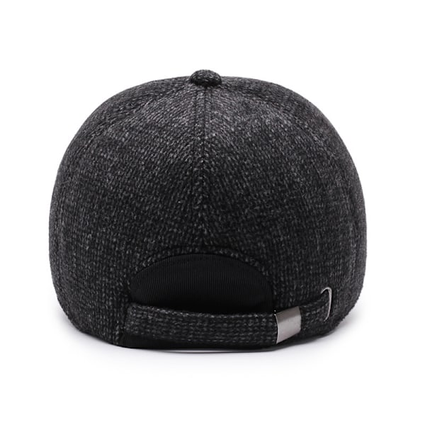 Vinter Casual Baseball Cap til Mænd i Middelalderen og Ældre - Efterår og Vinter