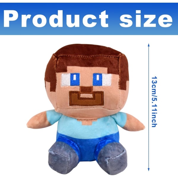 Minecraft Plush, Minecraft Steve Plush, Minecraft Plush Steve, M