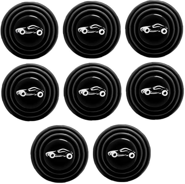 Bil Dør Anti-Silikone Buffer, 8stk Universal Anti-Støj Buffer S