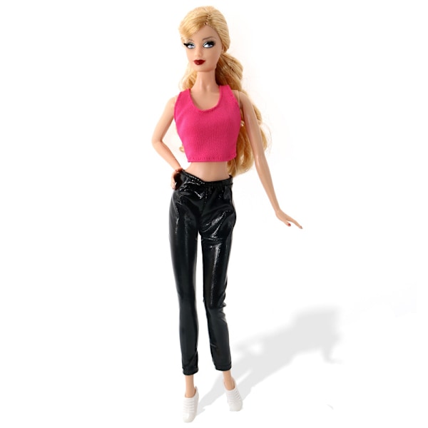 30cm Barbie Dukke Dress Up Jeans 5-delt Sæt