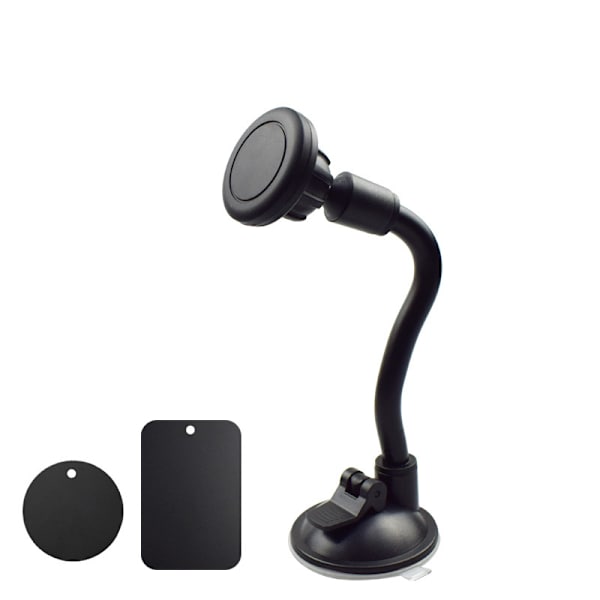 Magnetisk Sugekop Mobilholder - Til Mobile Enheder, Fleksibelt Halsdesign