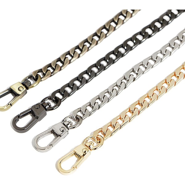 Väska kedjeremmar 120cm Metall axelväska Handväska axelväska C E