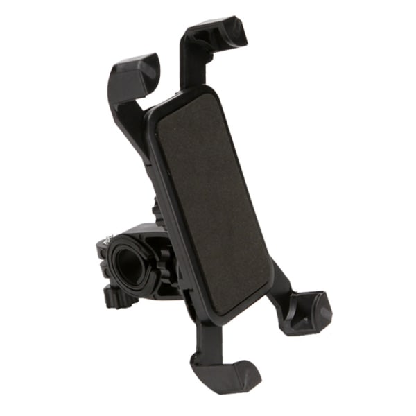 Sort cykeltelefonholder 1 stk. Motorcykel smartphoneholder, universel 360° roterende styrholder til 3,5 G