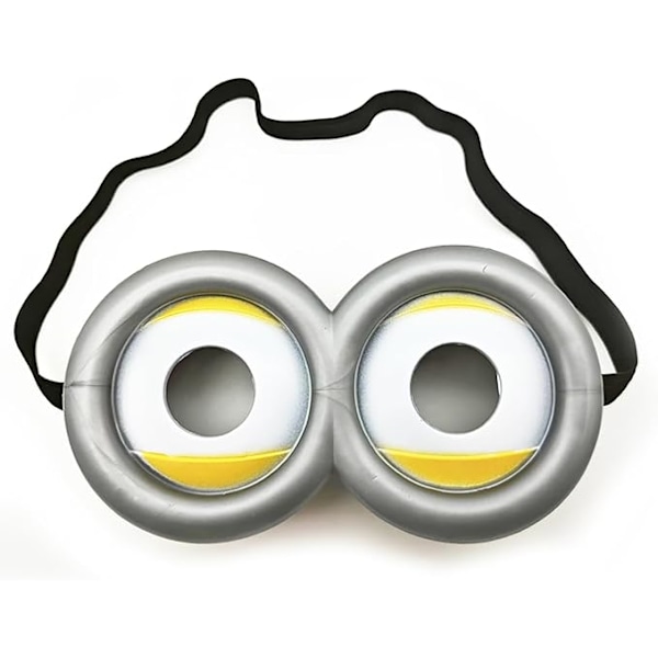 Keltaiset Minions-lasit naamiaisasusteet Halloween-asuun