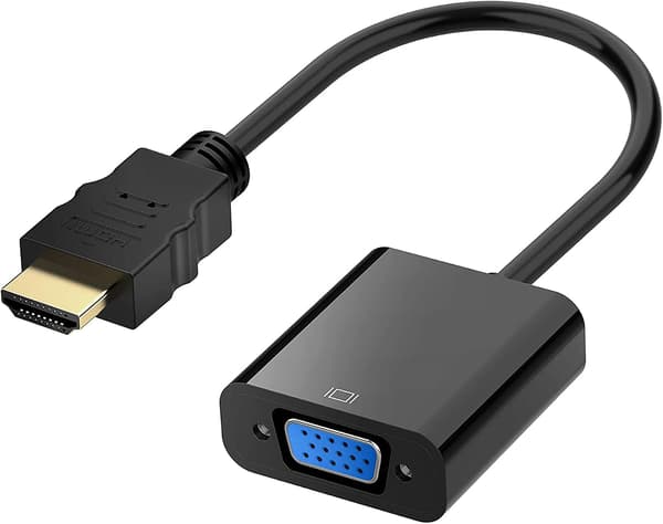 HDMI til VGA-konverteradapter med lyd - Tilslutter en HDMI-kilde