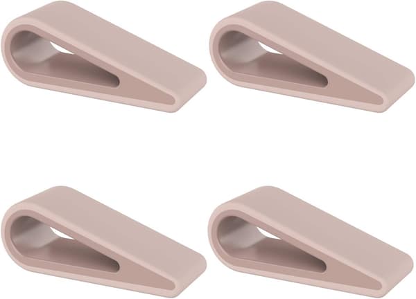 Rosa 4PCS Laptopstativ, Universellt Triangulärt Silikon Computerst
