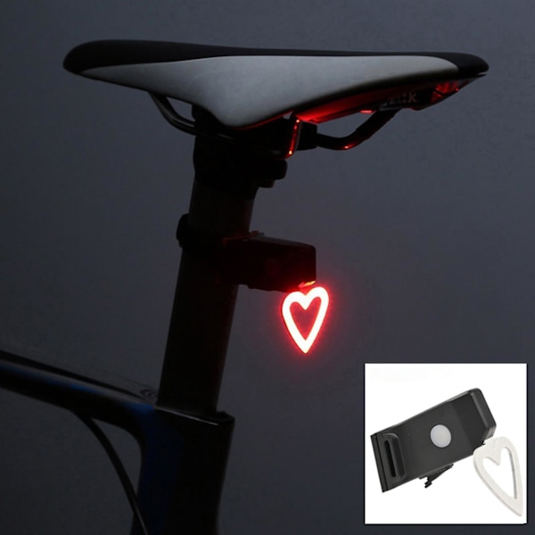 Super Lys LED Sykkellys, Foran og Bak, Baklys for Vei