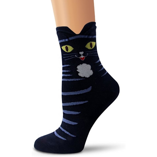 Bomullstermiska strumpor Strumpor Vuxen Unisex Strumpor (4 katter), Multicolo