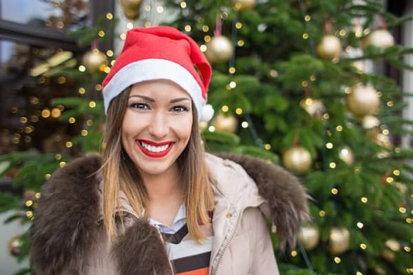 6 stk Grønne Julemannhatter