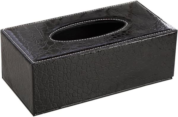(24*12*9.5cm) PU Læder Husholdningskontor Rektangulær Servietæske