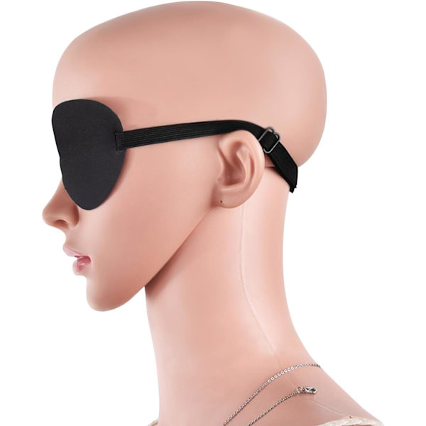 6 stycken justerbara ögonlappar för strabism, ögonlapp, ögonmask med B V