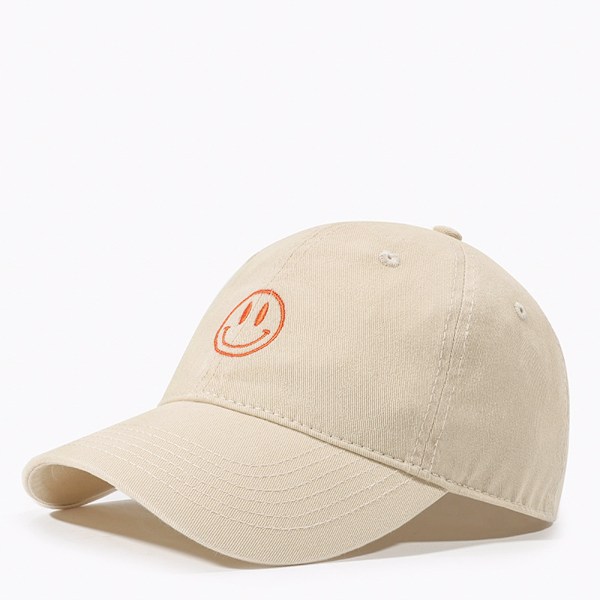 Hip Hop -lippis - Unisex Hymiökuvioinen Baseball-lippis Vintage Kulunut