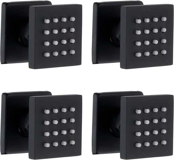 Duschmunstycke midjemassage duschhuvud kan svängas 7*5,5*6,5 cm (matt