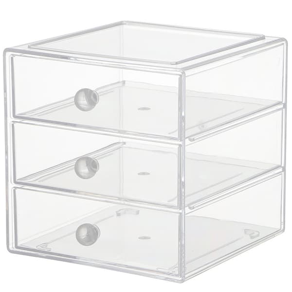 Lådmakeup Organizer, Plastförvaringslåda för Kosmetika, Gör
