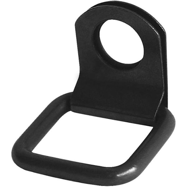 Pakke med 8 stk. lastestropper forankringskroker, D-ring metallbilde