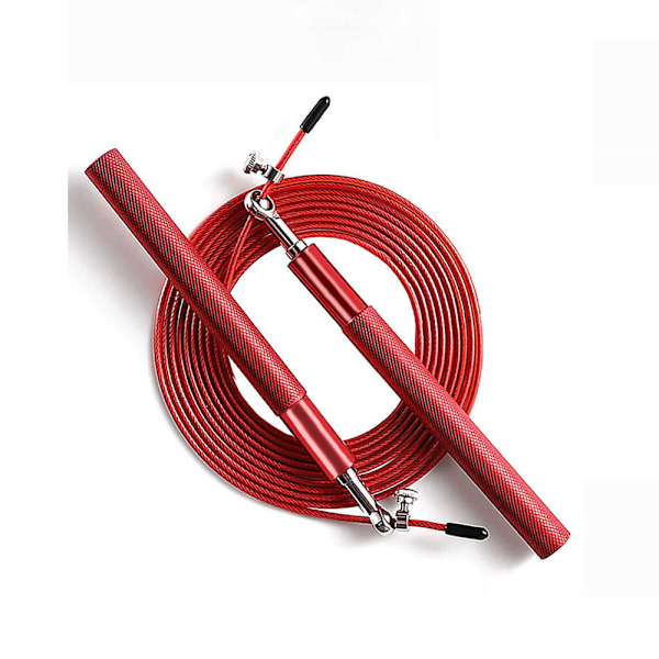 1.2m Red Adult skipping rope | Lightweight fitness equipment skipping rope for home gym | Skipping r