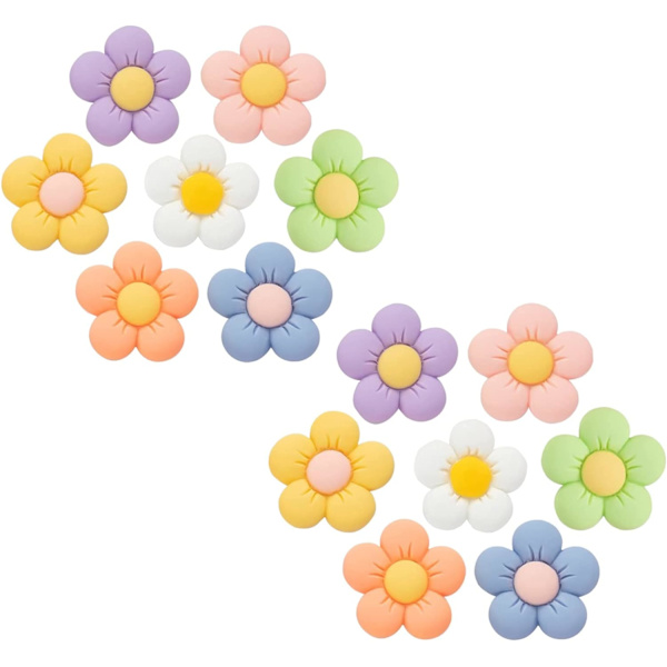 Blomstersko Charms til piger Søde Blomster Designer Sko Charms til