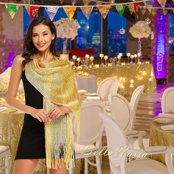 Dames Sjal Wrap Skjerf, Dame Skjerf Sjal Glitrende Skjerf B