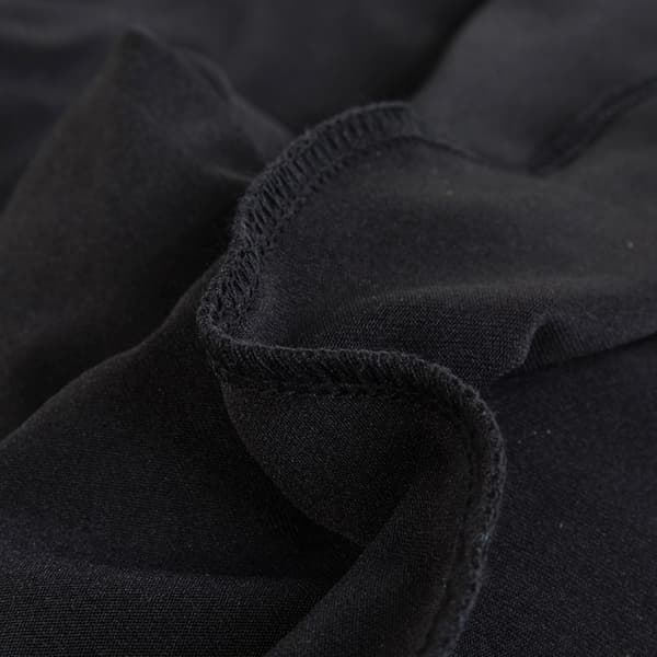 Solid Color Høy Elastisk Bagasjedeksel (Svart - 28\"), Tykk Du