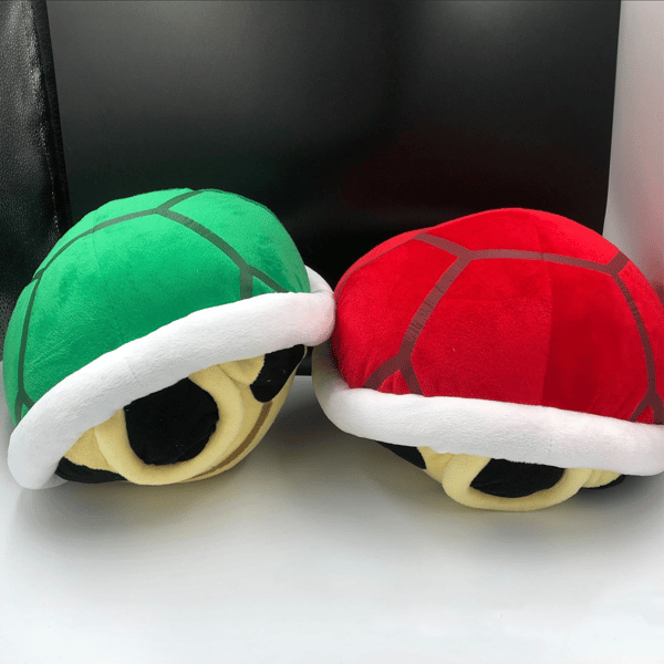 Grøn Shell Mega Plys Legetøj, Super Mario Golden Classic Turtle Shell Plys Legetøj Dukke St