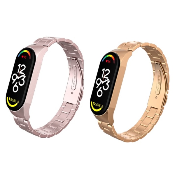 Paket med 2 armband för Xiaomi Mi Band 7 (guld och rosa), Xiaomi Re
