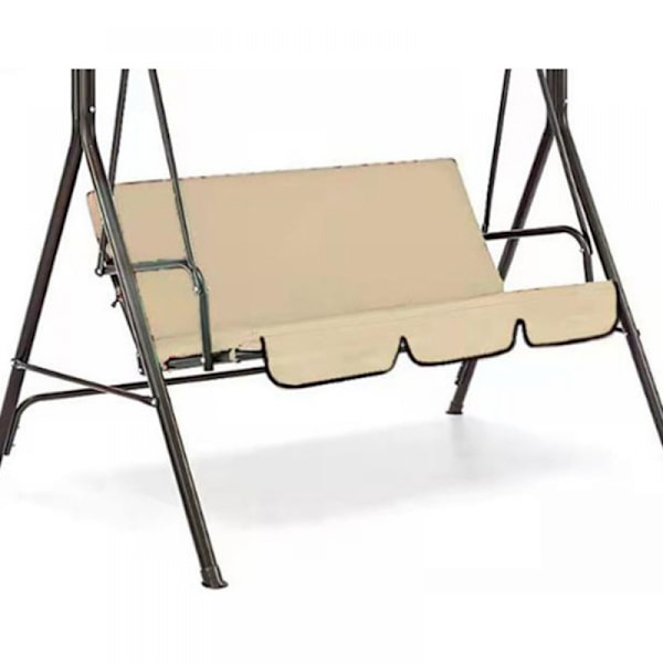 Puutarhan keinutuolin suojus, polyesteri, vedenpitävä ja UV-kestävä, beige