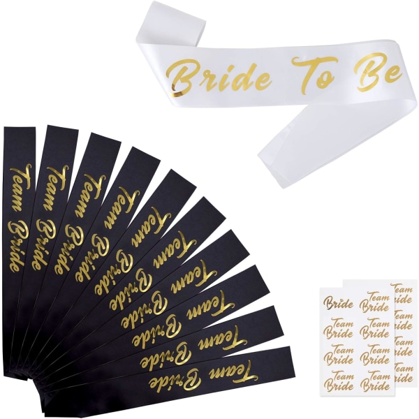 14 kpl Bridal Veil Bride to Be Bachelorette Party Fancy Dress Sca
