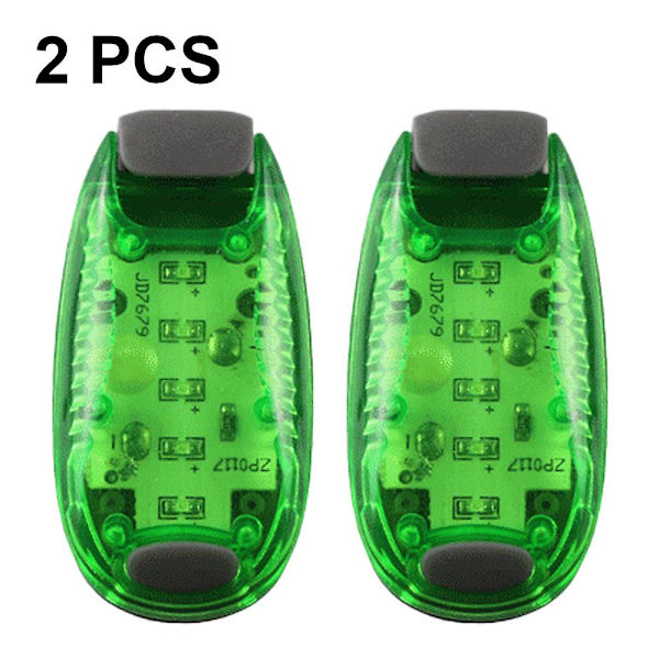 2 kpl USB-led-turvallisuusvalot - Kirkas pyörän takavalo toimii erinomaisesti juoksijoiden, lemmikkien ja polkupyörien juoksuvalona