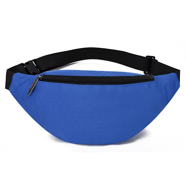 Moderigtig Basic Fanny Pack - Sport - Vandreture Fanny Pack - Sort - 2 Rum - Lynlås - Justerbar
