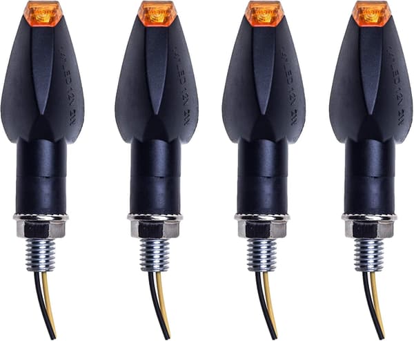 Røg 4stk Motorcykel Blinklys 14LED Blinklys 12V Wat