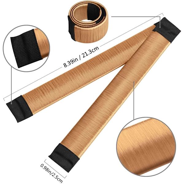 Magisk Bun Maker, 6 st hårstylingverktyg Bun Band Bun Maker Set Hårtillbehör för flickor kvinnor P